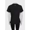 Black oversized t-shirt