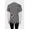 Straight T-shirt with print