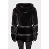 Mink fur coat
