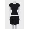Pleated Skirt Suit