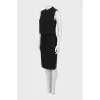 Sheath dress with tag