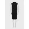 Sheath dress with tag