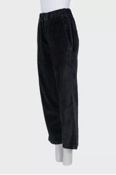 Вельветовые брюки straight fit