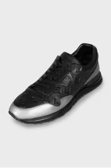 Men's Embossed Sneakers