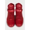 Men's high-top leather sneakers