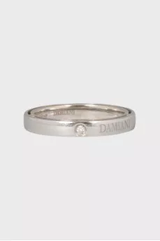 White gold wedding ring
