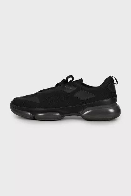 Men's black sneakers