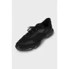 Men's black sneakers