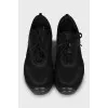 Men's black sneakers