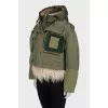 Double jacket with tag