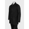 Men's straight cut sheepskin coat