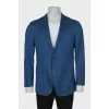 Men's silk jacket