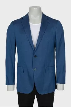 Men's silk jacket