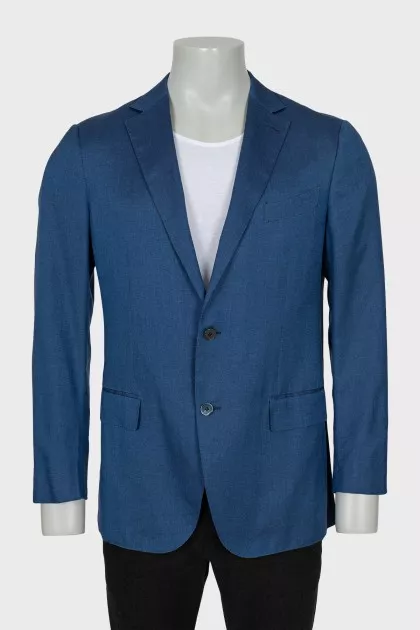 Men's silk jacket