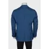 Men's silk jacket