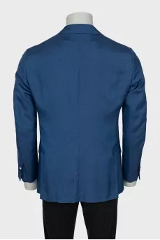 Men's silk jacket