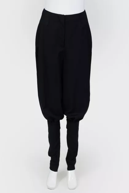 Black jodhpurs