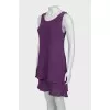 Vintage dress in purple color