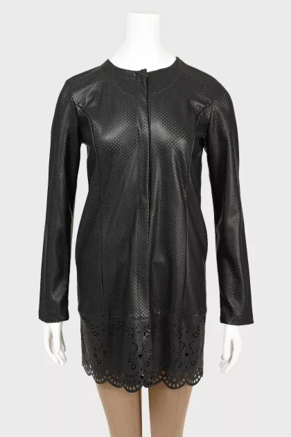 Jacket with fine perforations