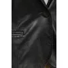 Leather fitted jacket