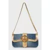 Vintage bag with gold hardware