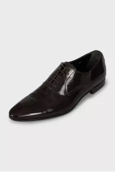 Men's leather shoes
