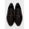 Men's leather shoes