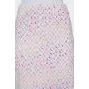 Tweed skirt in a combination color