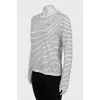 Longsleeve with striped print