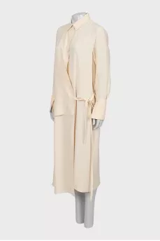 Silk dress with tag