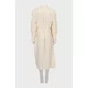 Silk dress with tag
