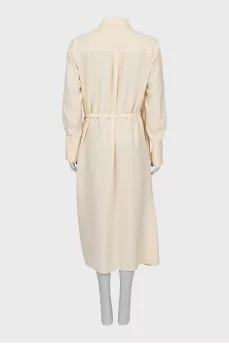 Silk dress with tag