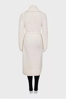 Cashmere wrap cardigan