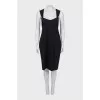 Wool sheath dress