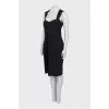 Wool sheath dress