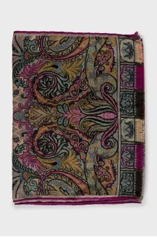 Cashmere and silk scarf