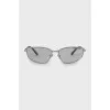 Glasses with silver frames