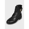 Leather boots Wonderland