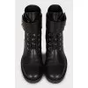 Leather boots Wonderland