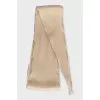 Beige scarf