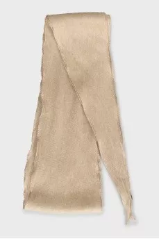Beige scarf