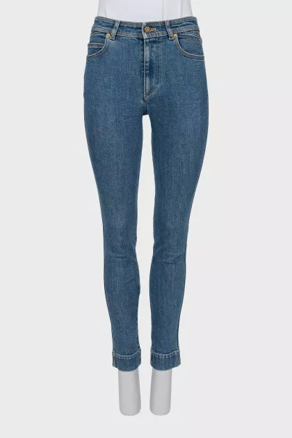 Mid rise jeans