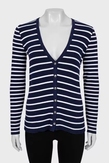 Striped Cardigan