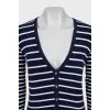Striped Cardigan