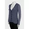 Striped Cardigan