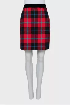 Vintage wool and cashmere skirt