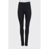 Sports leggings with zippers at the bottom