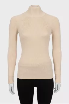 Long sleeve tight turtleneck