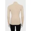 Long sleeve tight turtleneck