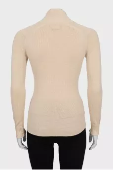 Long sleeve tight turtleneck